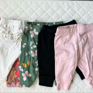 Baby Girl Pants / leggings - 3 months